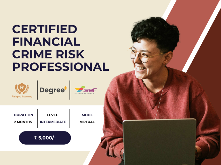 Certified Financial Crime Risk Professional (CFCRP)